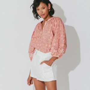 Cleobella Coral Paisley Blouse